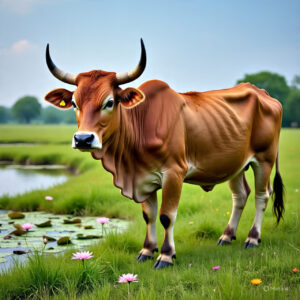 Cow Insurance Schemes in India – tagged cow with documents